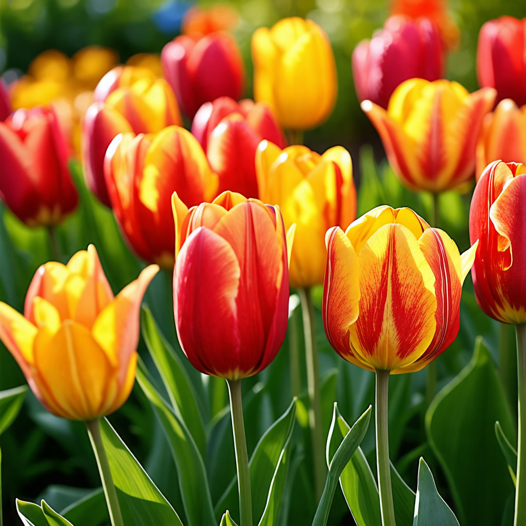 Tulip Bulbs - Flamin Hot